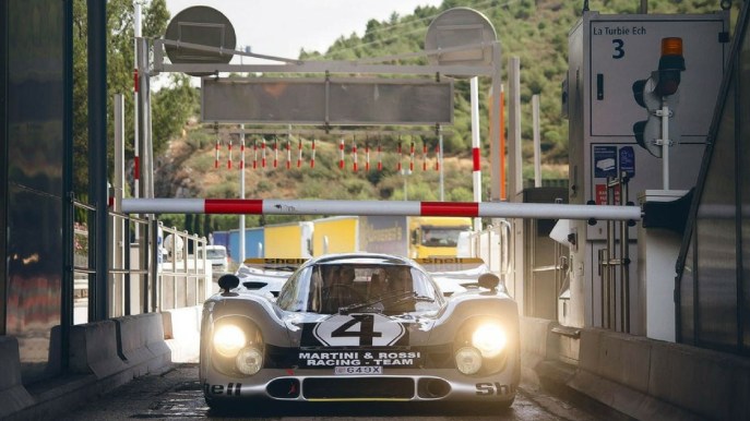 Porsche 917: gioiello da collezione sfreccia sulle strade di Monaco