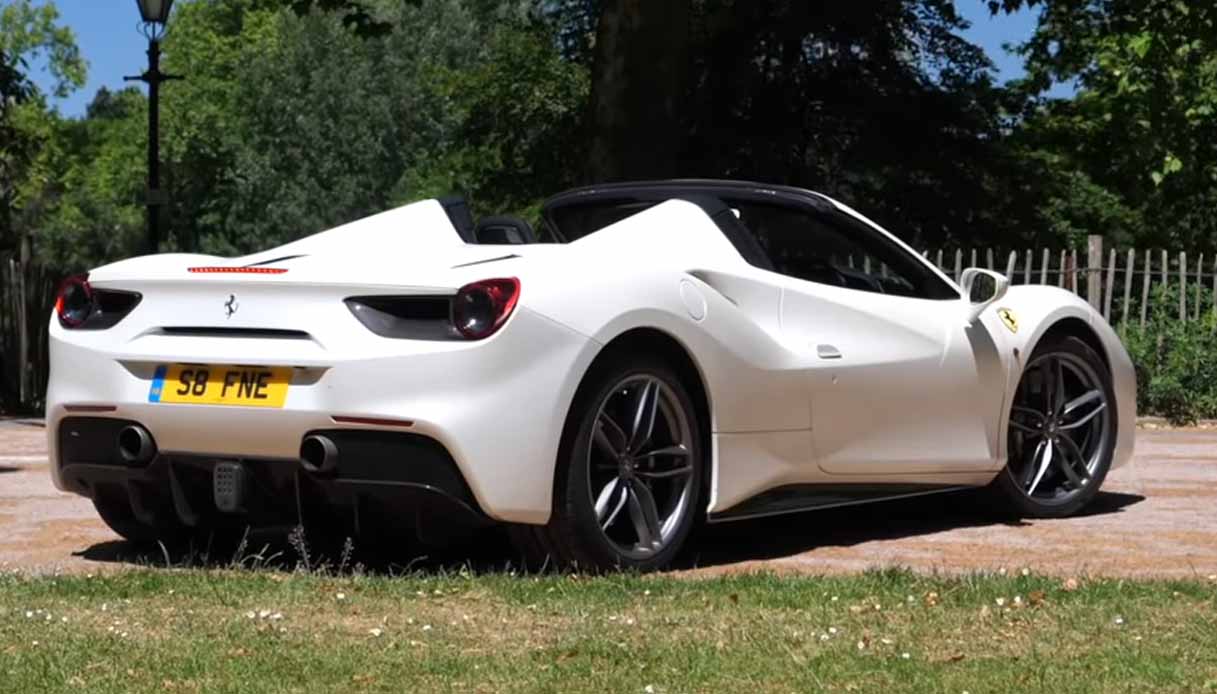 Ferrari 488 spider, 28 optional per il modello più costoso