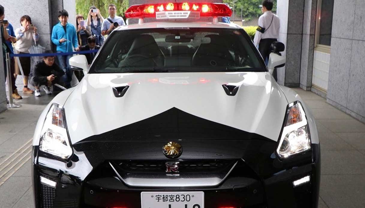 Nissan GT-R per la polizia giapponese