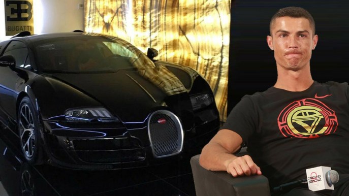 Schianto milionario per la Bugatti di Ronaldo