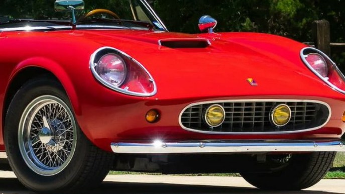 All’asta la Ferrari 250 GT California, star della Hollywood anni ’60