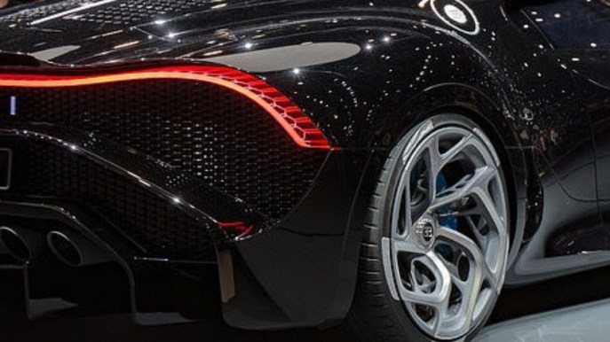 Bugatti La Voiture Noire: la nuova auto di Ronaldo da 11 milioni