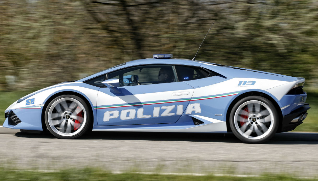 lamborghini huracan polizia