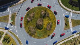 Effetto ghiaccio dell’asfalto, attenzione alle rotonde