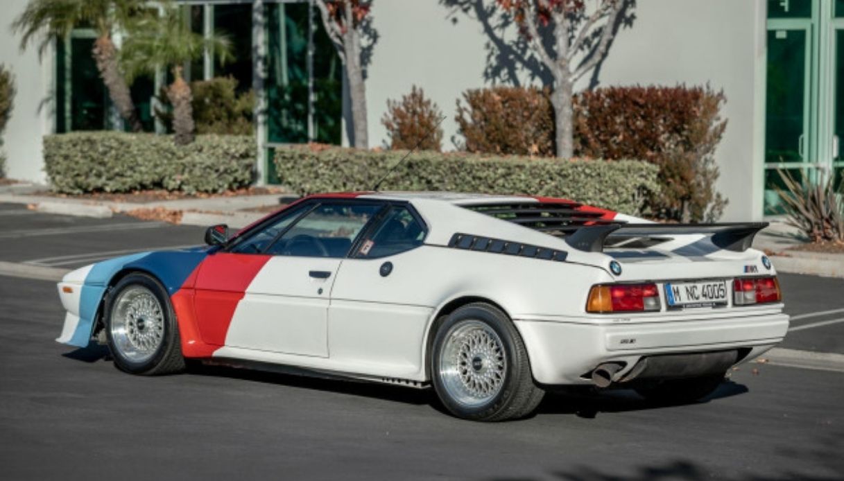 Paul Walerk, all'asta la sua BMW M1