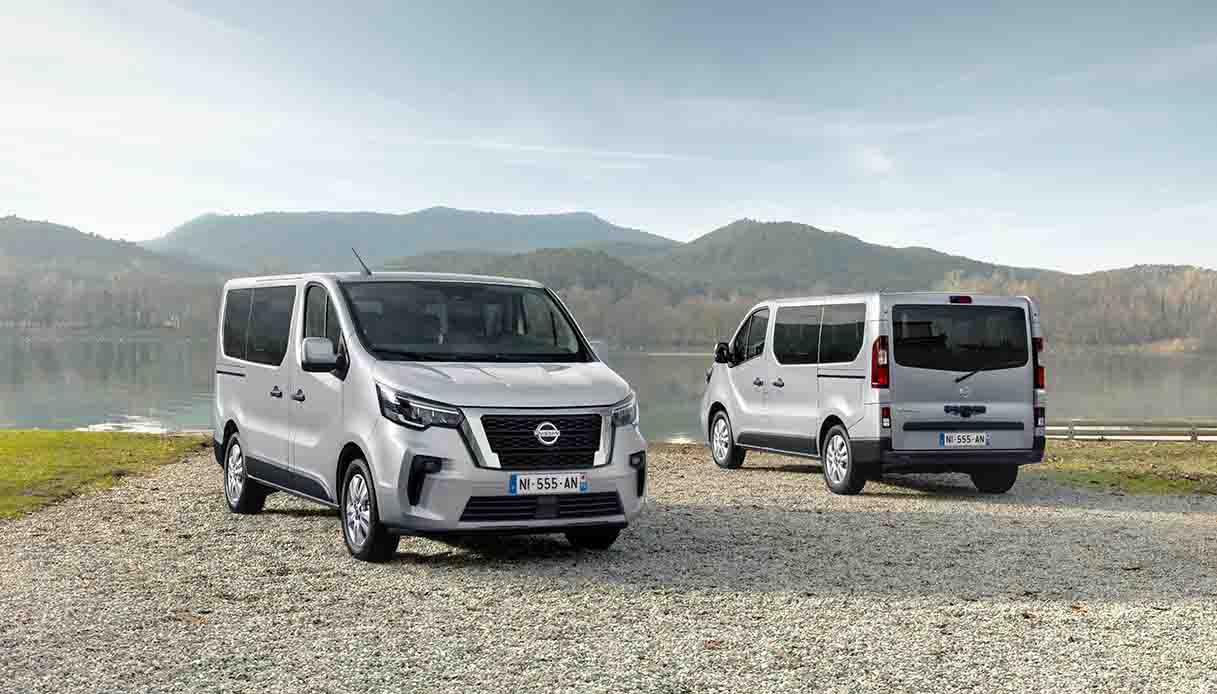Nissan migliora il van NV300 BUS dall'estetica ai motori