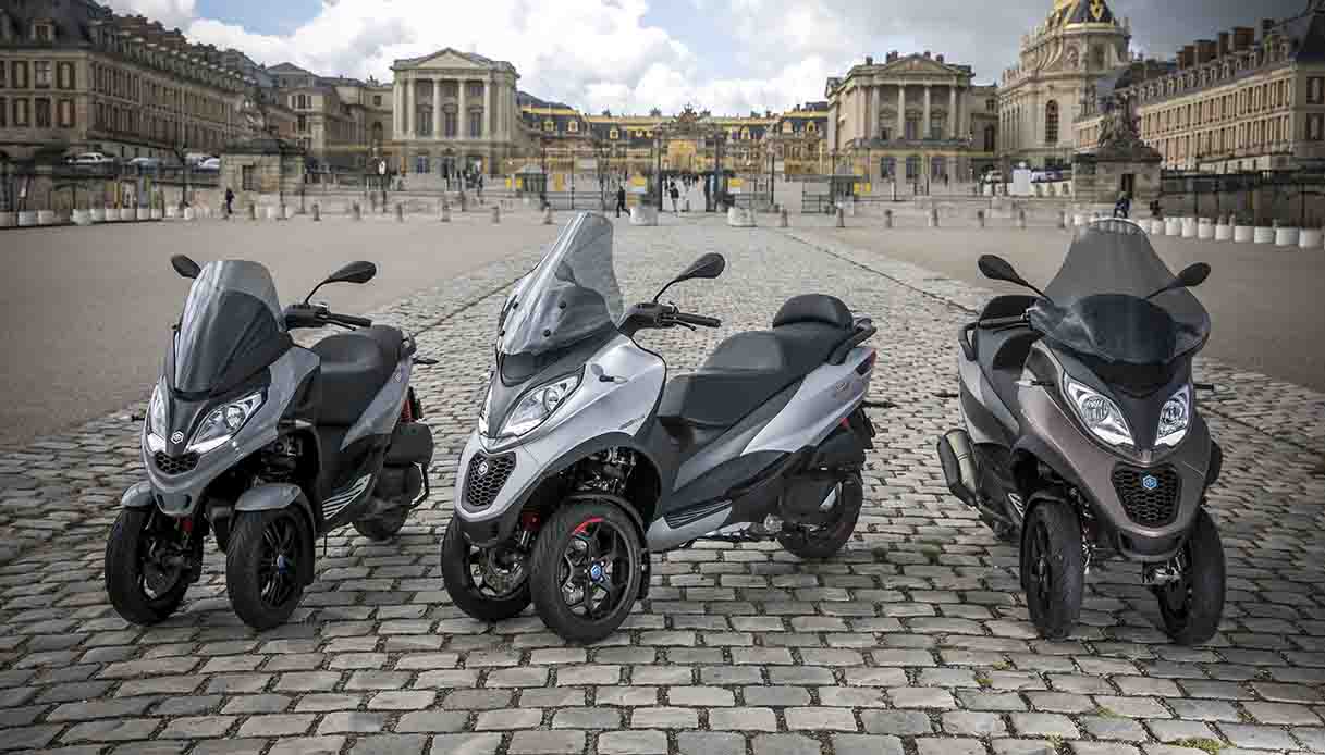 I nuovi modelli 400 hpe e 500 hpe Sport Advanced Piaggio MP3 2021