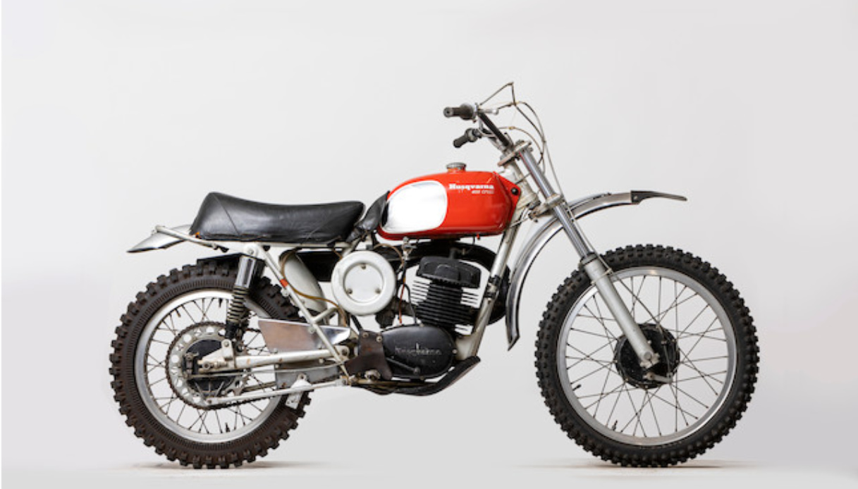 La moto di Steve McQueen