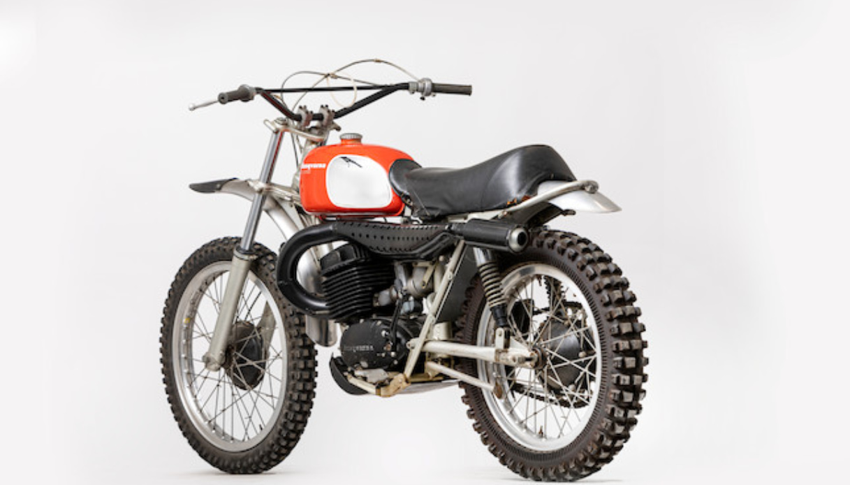 Husqvarna 400 Cross: la moto appartenuta a Steve McQueen