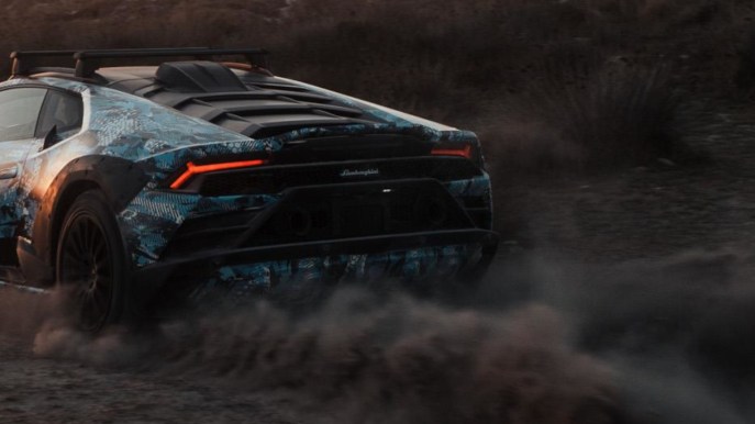 Lamborghini, la nuova supercar per la guida offroad