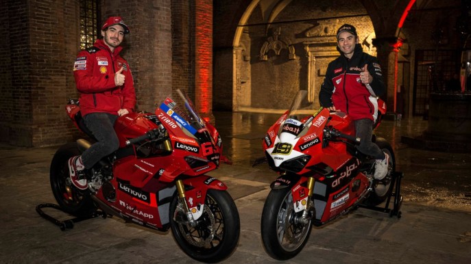 Ducati celebra i titoli mondiali con due modelli unici