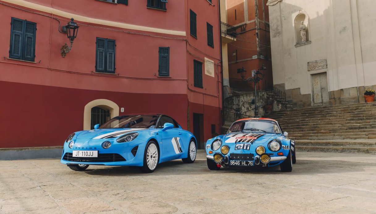 Alpine celebra il Rally di Sanremo con una serie speciale