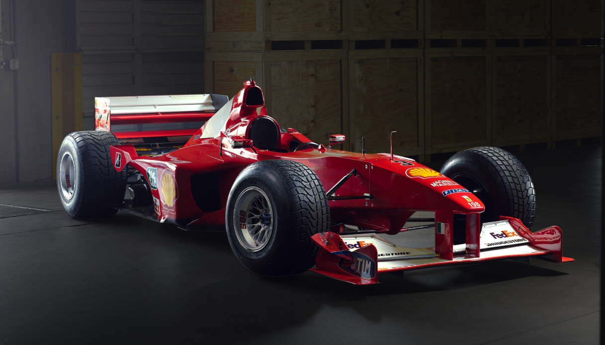Ferrari F1-2000 Schumacher all'asta