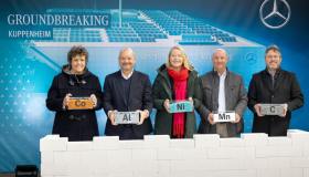 Mercedes, la prima fabbrica di riciclaggio delle batterie