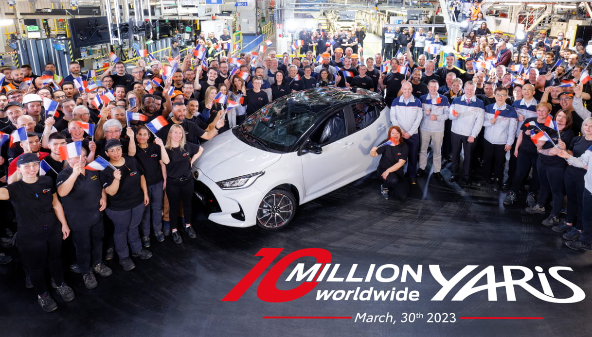 10 milioni di Toyota Yaris