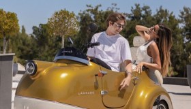 Lampàgo, il tre ruote elettrico dallo stile retrò