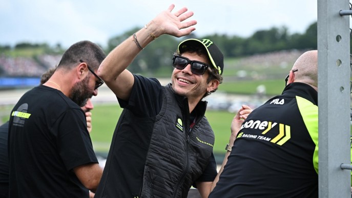 MotoGP, Valentino Rossi elogia tutti i piloti italiani