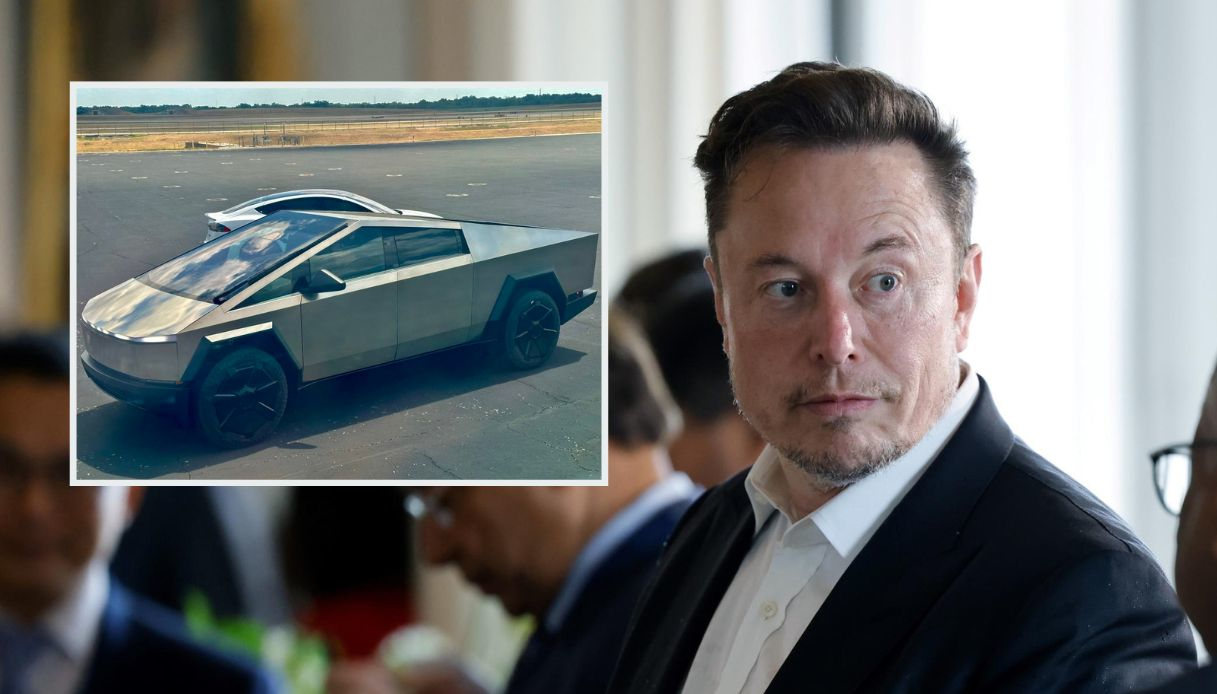 La prima immagine defintiiva del Cybertruck di Tesla
