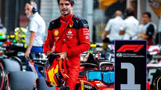 F1 Ferrari: Sainz rimette in gioco le gerarchie, oscura Leclerc
