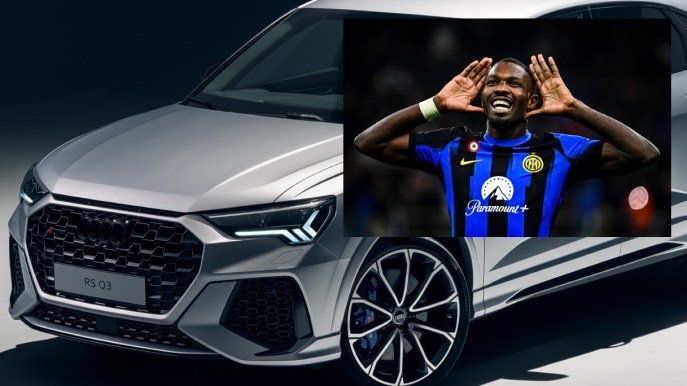 L’auto di Thuram, il nuovo idolo dei tifosi dell’Inter