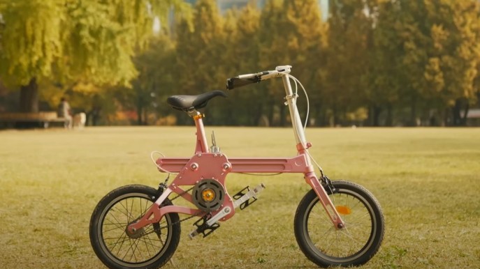 Pop-Cycle, la prima bicicletta che si restringe