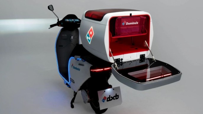 Domino’s Pizza crea una bici con il forno integrato