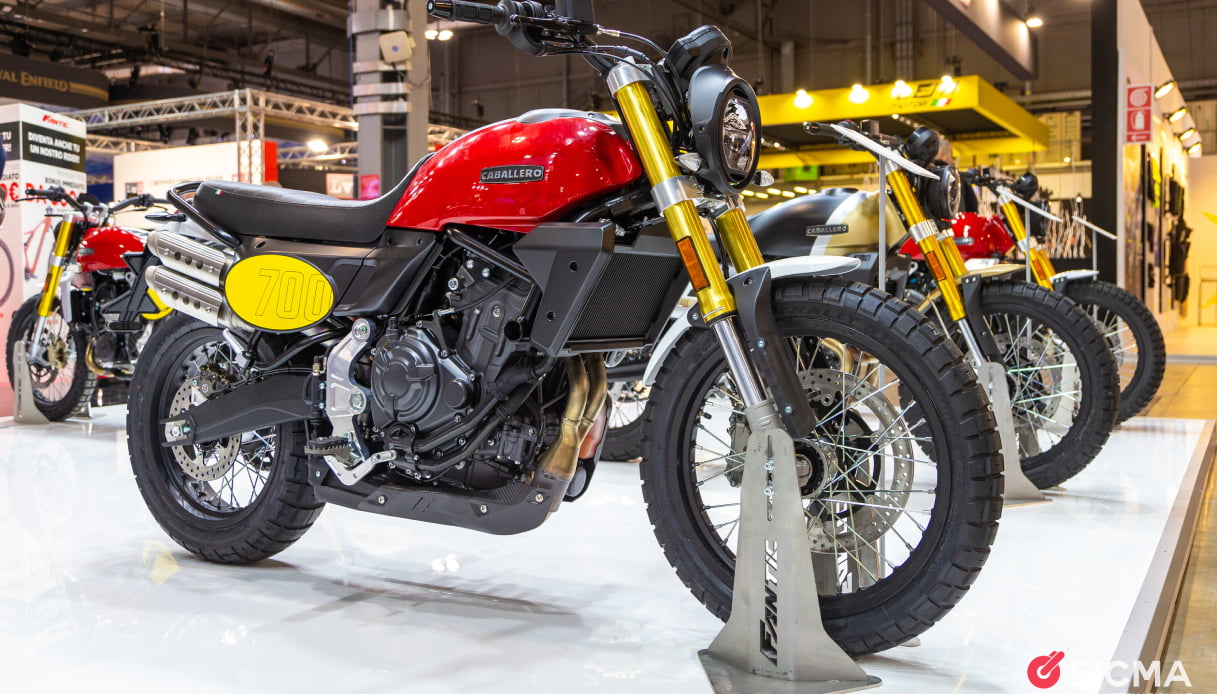 Il nuovo Fantic Caballero a EICMA 2023