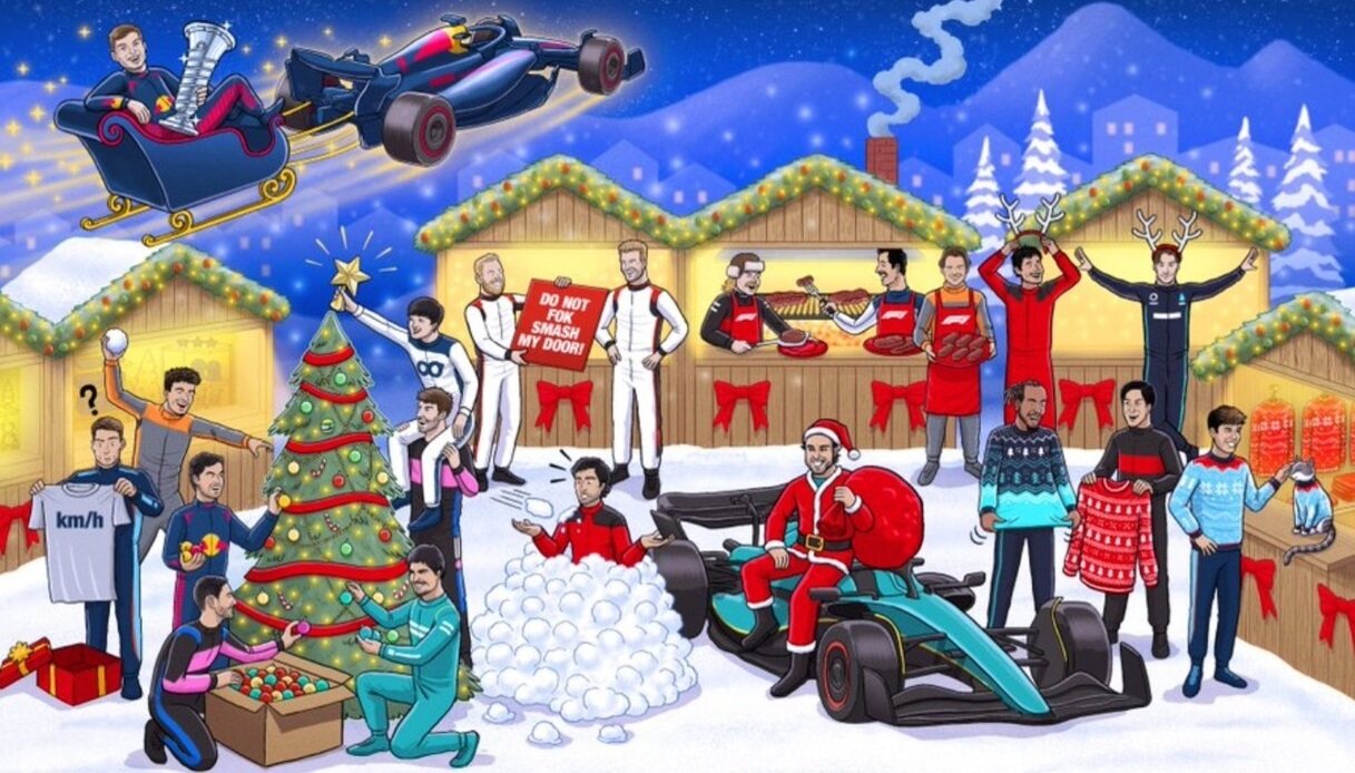 I piloti di F1 hanno approfittato delle vacanze di Natale per ricaricare le batterie