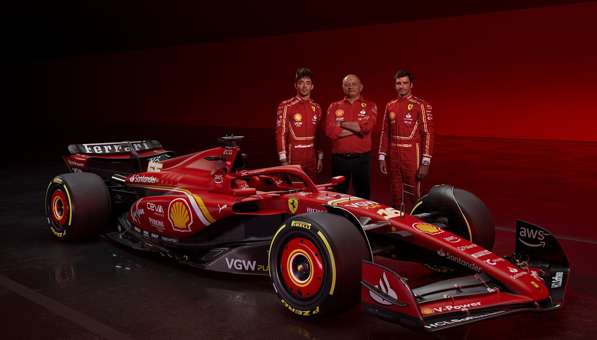 Presentata sui canali social e sul sito ufficiale della Scuderia Ferrari la nuova SF-24