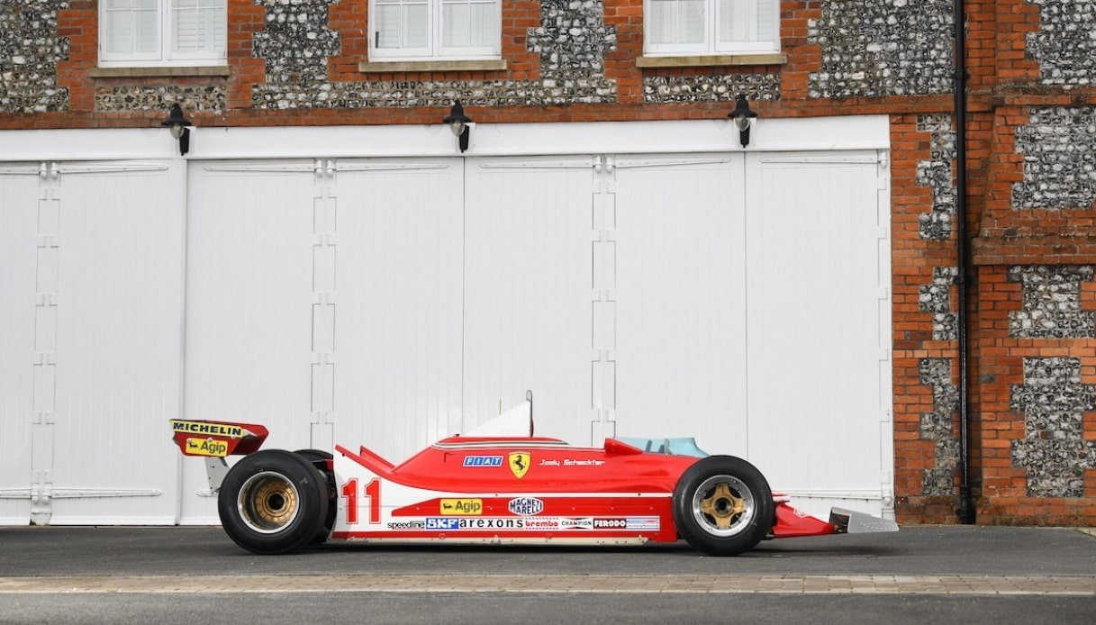 Scheckter decide di porre all'asta la sua Ferrari iridata