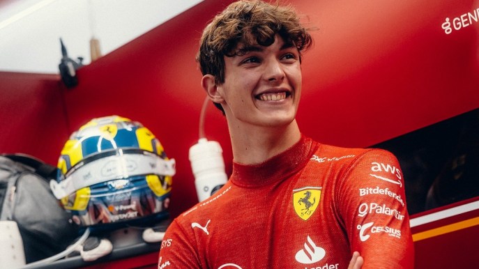 Oliver Bearman: il pilota Ferrari fu bocciato all’esame della patente