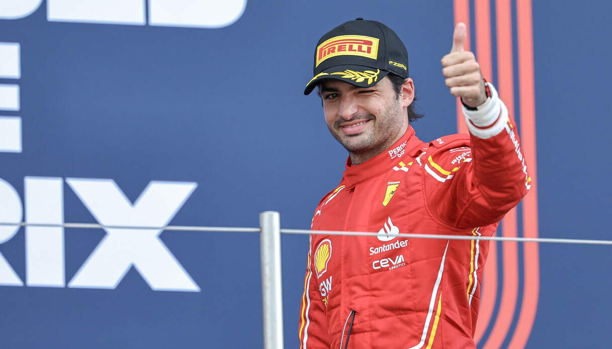 Dopo la vittoria in Australia, Carlos Sainz è salito sul podio anche in Giappone