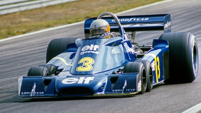All’asta la mitica Tyrrell P34, la F1 a sei ruote degli anni ’70
