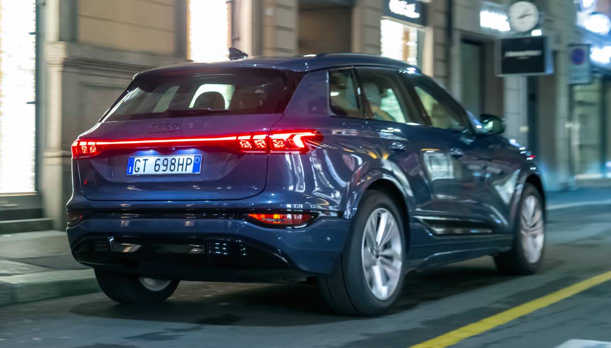 Audi Q6 e-tron Milano Design Week