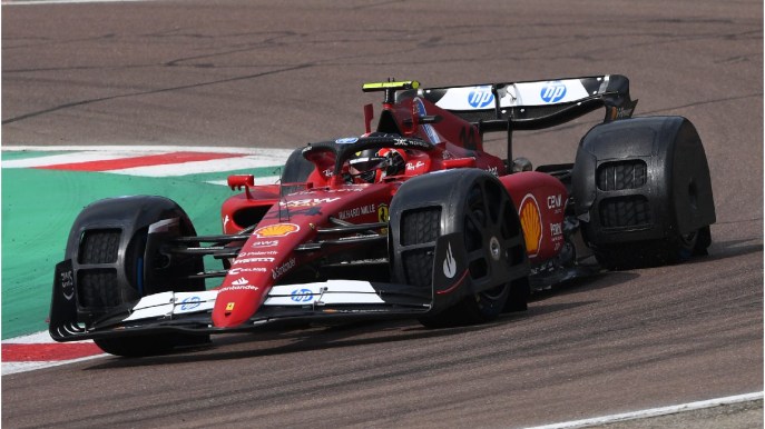 F1, Fiorano: Ferrari testa i nuovi paraspruzzi della FIA