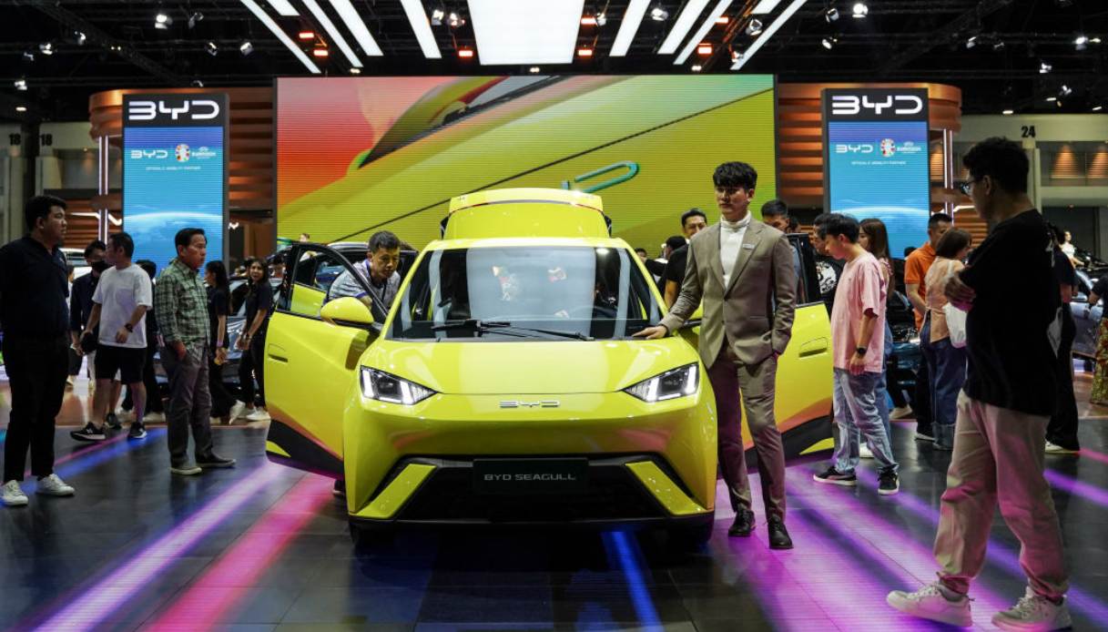 BYD Seagull, el coche eléctrico chino que será el mayor competidor de Fiat Panda