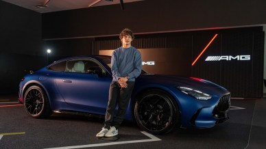 Un'auto aziendale da 585 CV per Antonelli