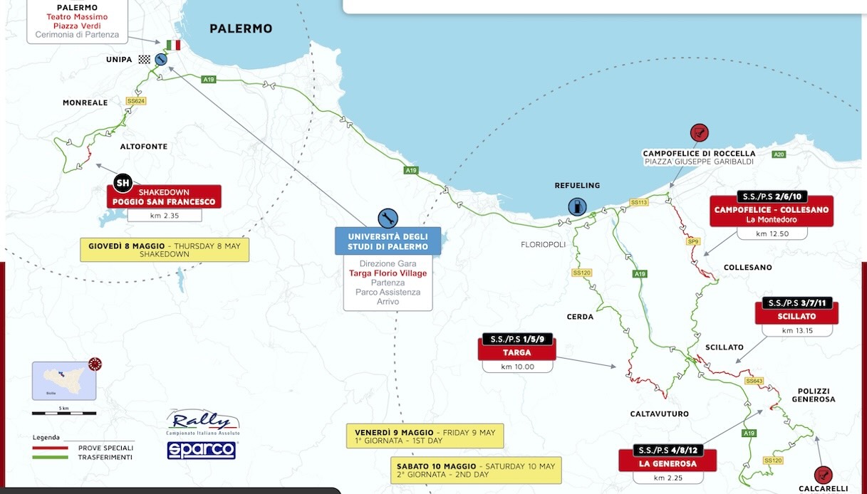 Targa Florio Rally, il ritorno di Lancia con la Ypsilon Rally4 HF