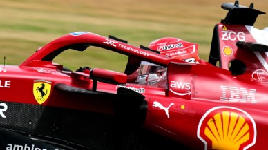 Ferrari: nuova ala posteriore in Belgio