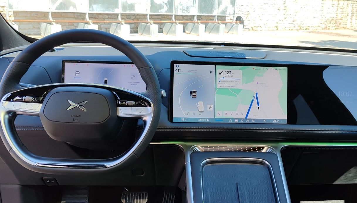 Il sistema di infotainment della G9