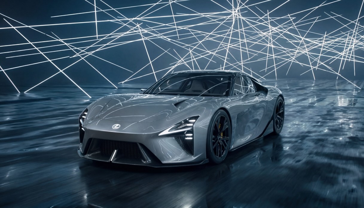 Lexus LFA Concept: l’elettrico che riprende lo spirito della LFA originale